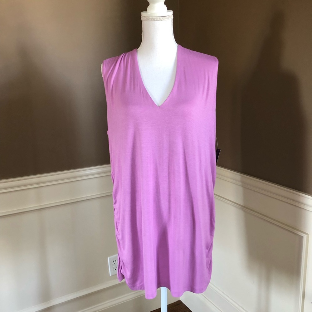 NWT Plus Size V-Neck Sleeveless T-shirt by INC.